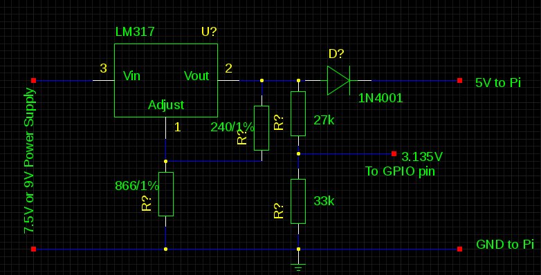 Different version using LM317